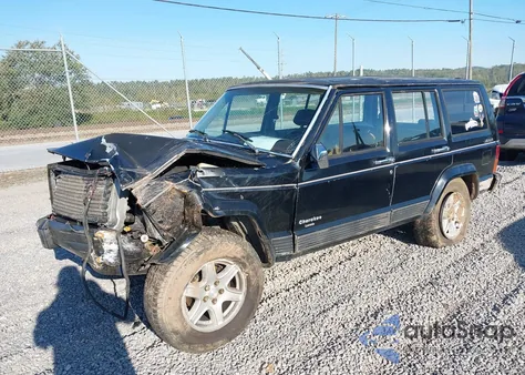 1988 Jeep Cherokee Laredo из США, поврежденный, VIN 1JCMT784XJT144355